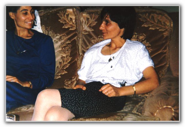 Mum with Auntie Jeanette
